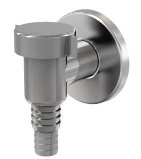 Сифон для стиральной машины AlcaPlast наружный хром APS1